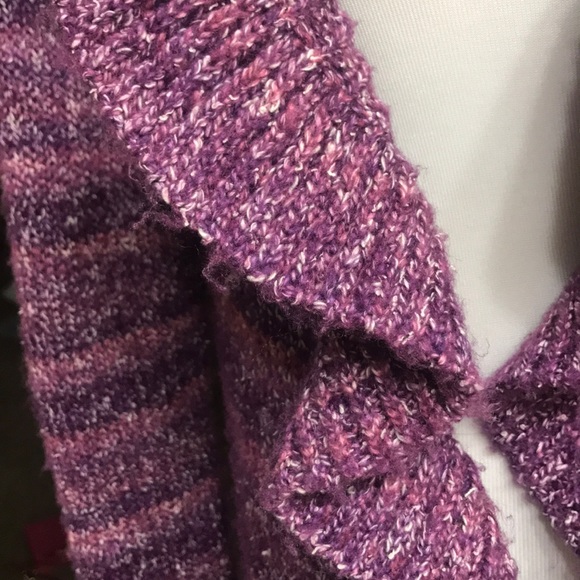 Purple & Pink Sweater Shrug - Picture 7 of 7